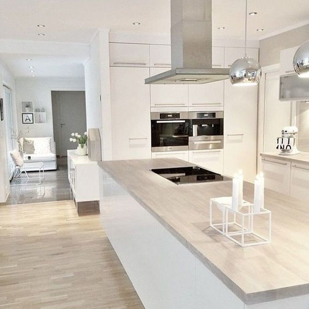 Amazing White Kitchen Design Ideas Which Will Make You Like Cooking 15