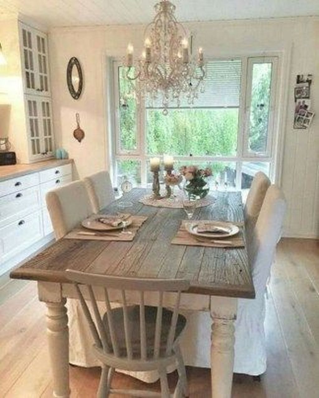Amazing Rustic Dining Room Design Ideas 19 SWEETYHOMEE