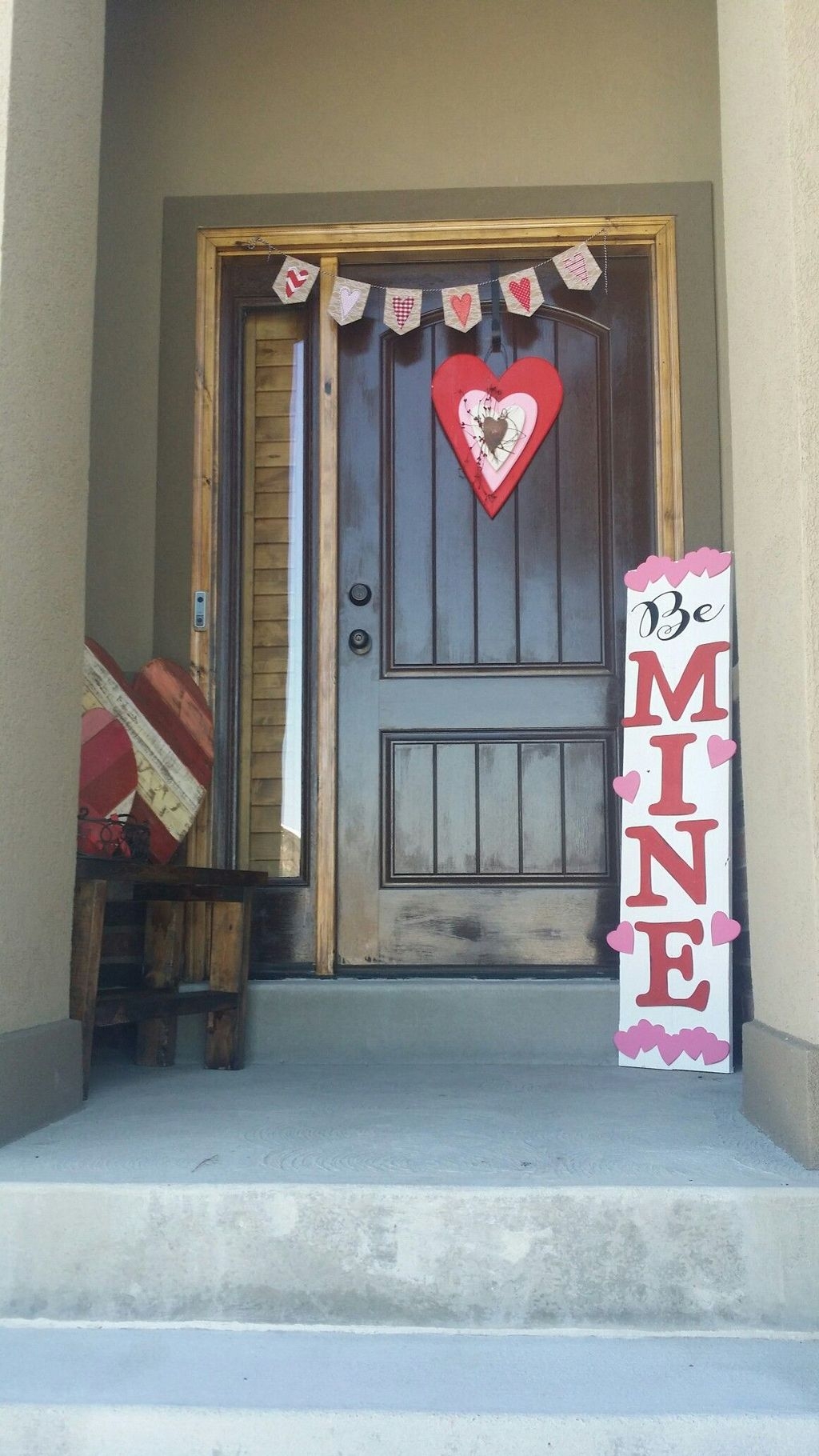 22 Front Porch Valentines Day Decor with LOVE Word - SWEETYHOMEE