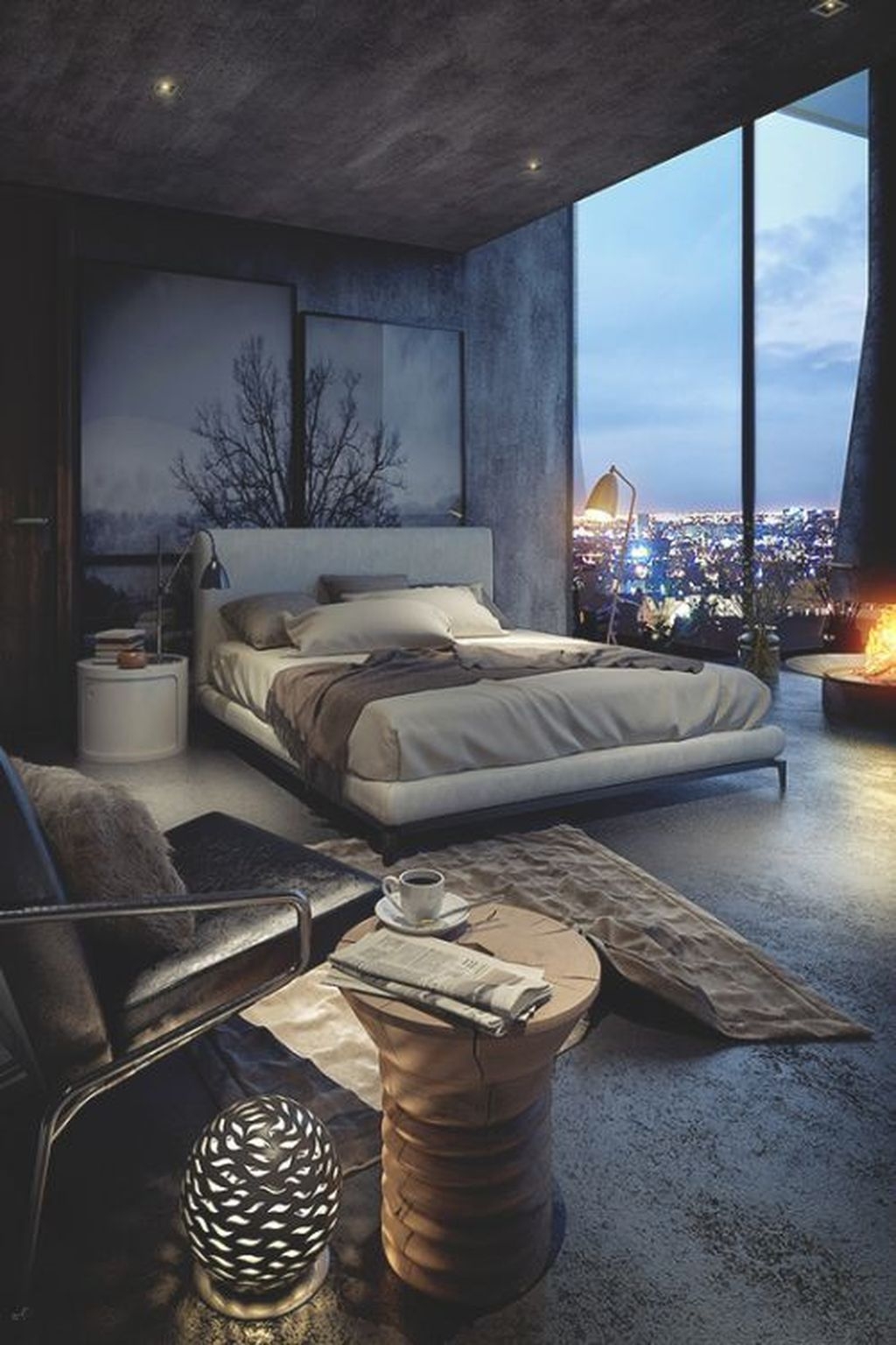 Luxury Modern Man Bedroom Design Ideas 46