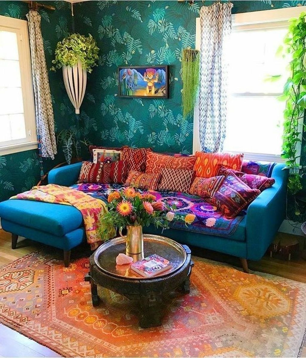 Perfectly Bohemian Living Room Design Ideas 28 SWEETYHOMEE