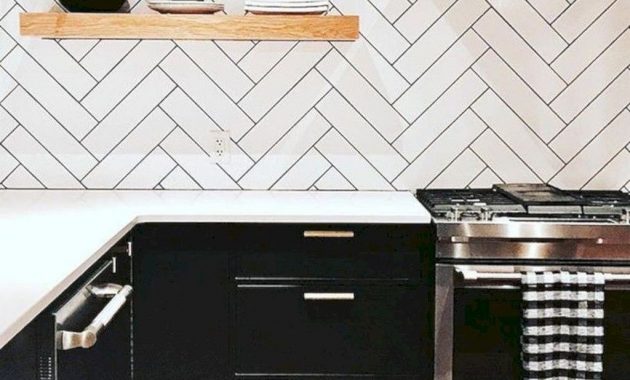 Black Kitchen Design Ideas With White Color Accent 14