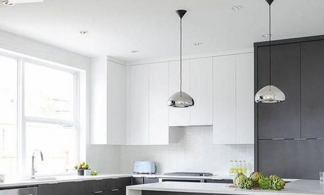 Black Kitchen Design Ideas With White Color Accent 41