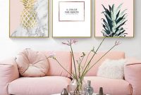 Lovely Pink Living Room Decor Ideas 38