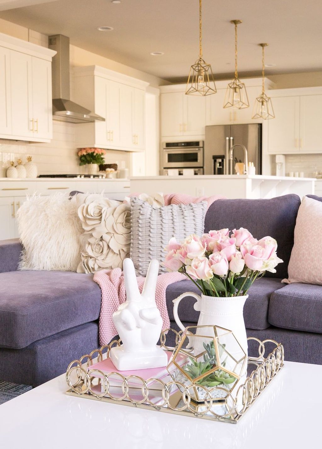 Lovely Pink Living Room Decor Ideas 43 Sweetyhomee