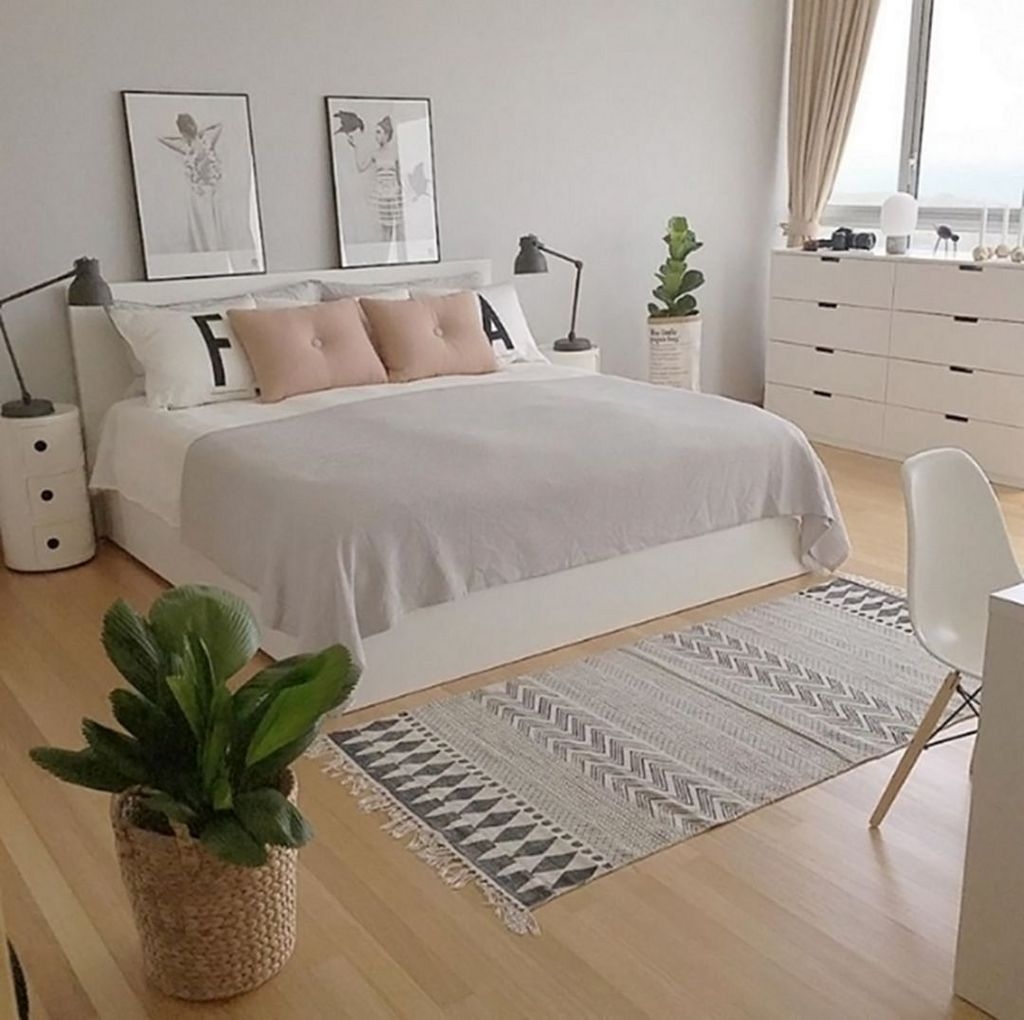 Minimalist Scandinavian Bedroom Decor Ideas 06 