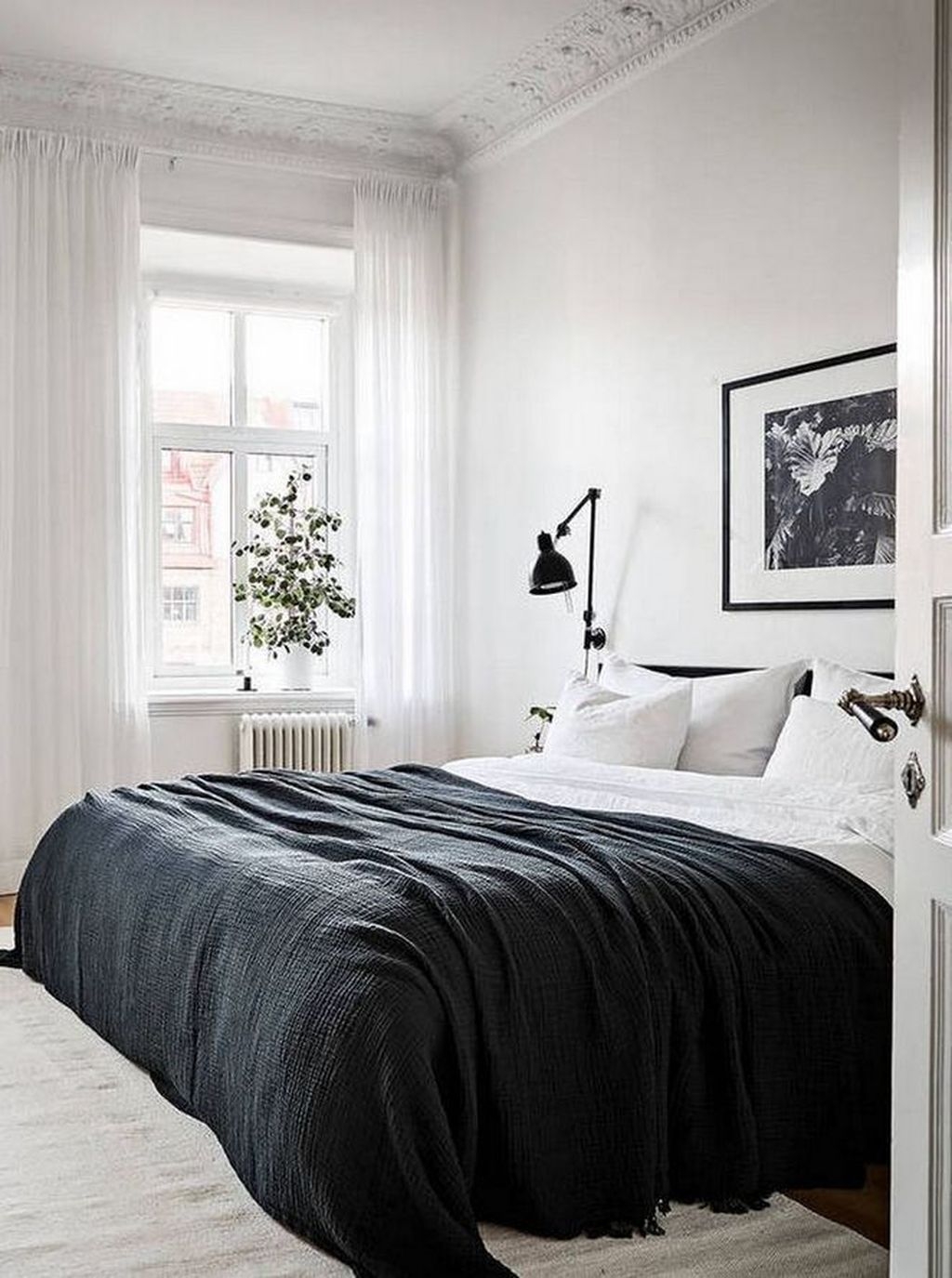 Minimalist Scandinavian Bedroom Decor Ideas 38 SWEETYHOMEE