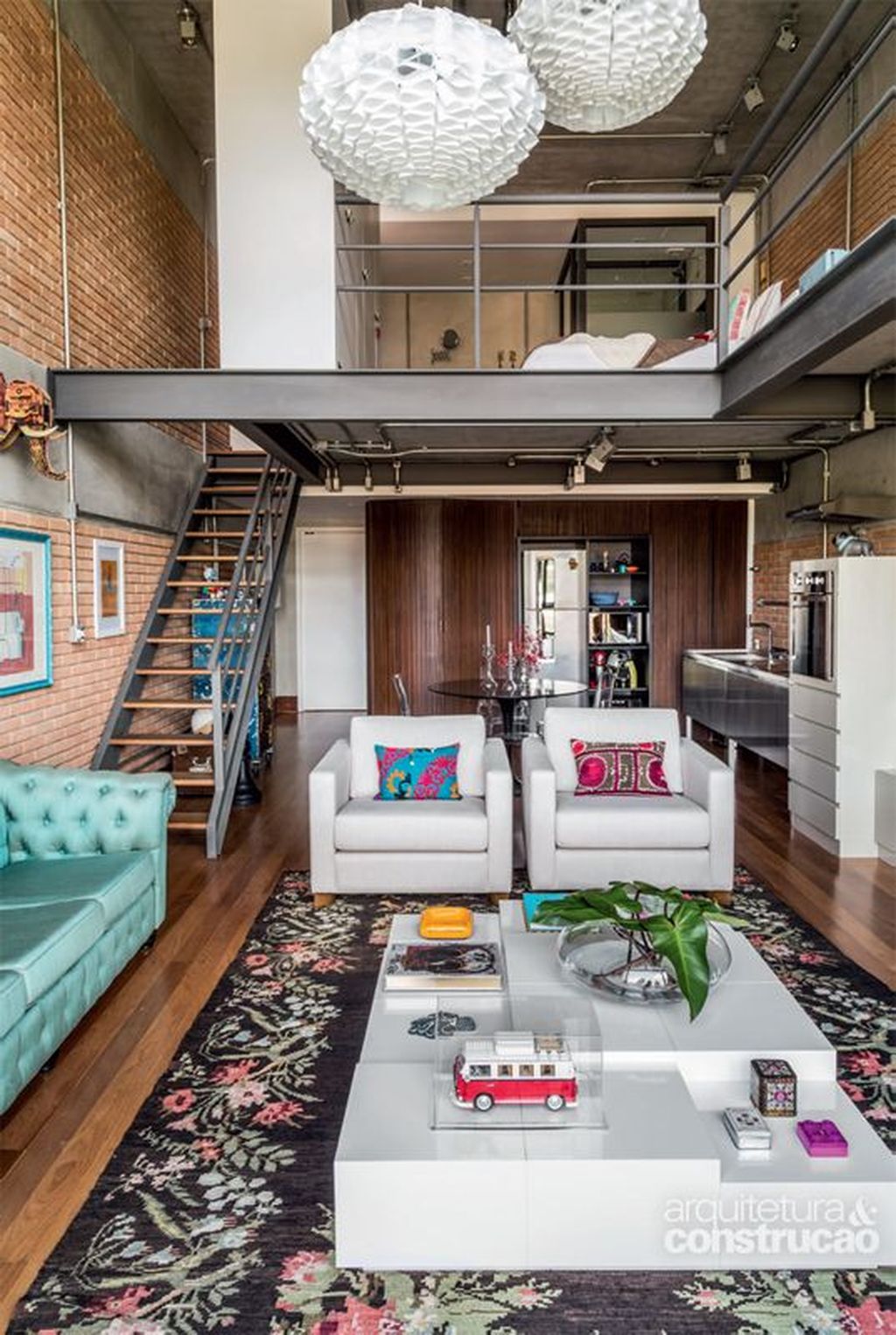 35 Awesome Loft Apartment Decorating Ideas - SWEETYHOMEE