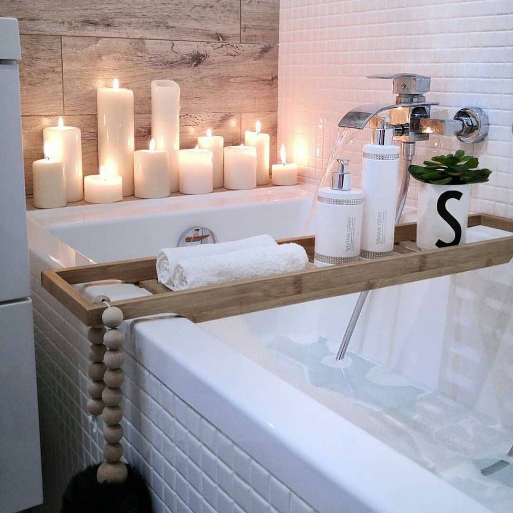 Inspiring Spa Bathroom Decor Ideas 27