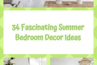 34 Fascinating Summer Bedroom Decor Ideas