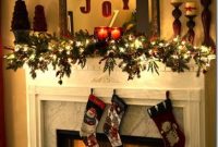 Fireplace Mantel Christmas Decor