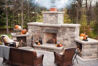 Outdoor Wood Burning Fireplace