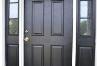 Exterior Door With Sidelights