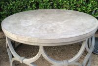 Round Outdoor Coffee Table