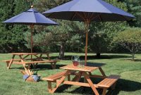 Outdoor Table With Umbrella