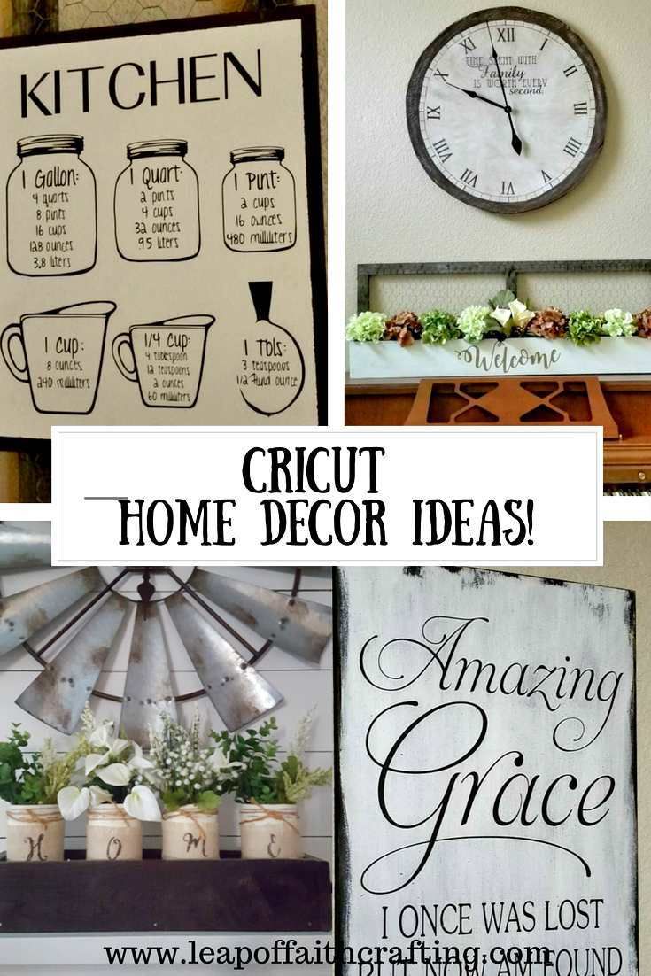 Cricut Home Decor Ideas