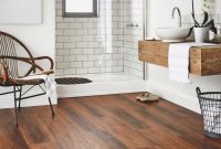 Wood Floor Bathroom