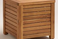 Outdoor Side Table With Storage