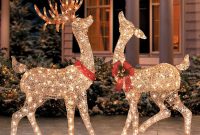 Outdoor Christmas Deer Decorations