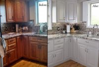 Painting Kitchen Cabinets Before And After