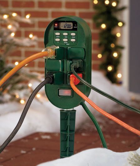 Outdoor Christmas Light Timer