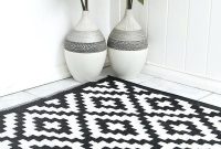 Black And White Outdoor Rug