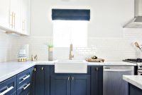 Blue And White Kitchen