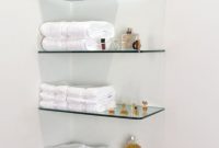 Glass Bathroom Shelves