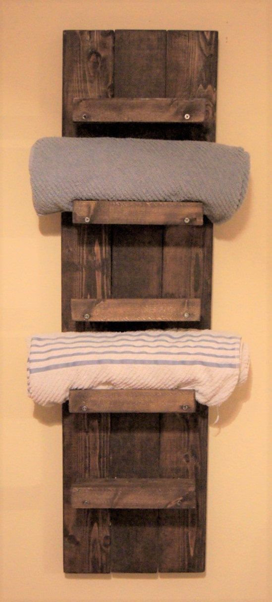 Bathroom Towel Shelf