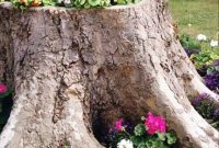 Tree Stump Garden Ideas