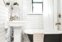 Black And White Bathroom