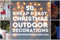 Cheap Outdoor Christmas Decorations