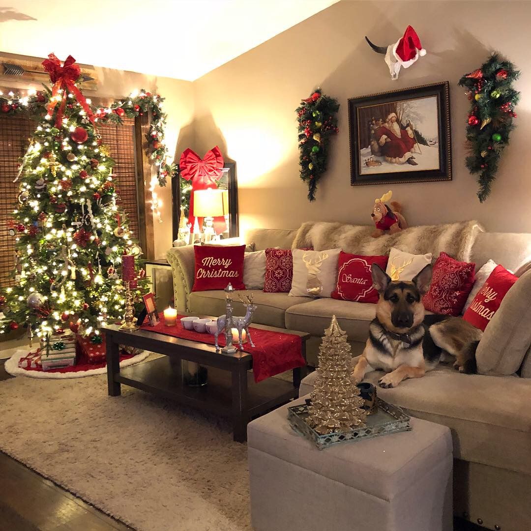 Living Room Christmas Decor Ideas