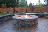 Outdoor Gas Fire Pit