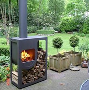 Outdoor Wood Burning Stove