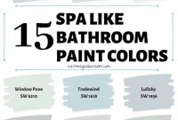 Bathroom Paint Colors 2020