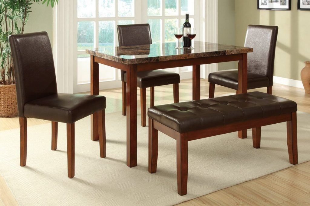 Kitchen Table Sets With Bench