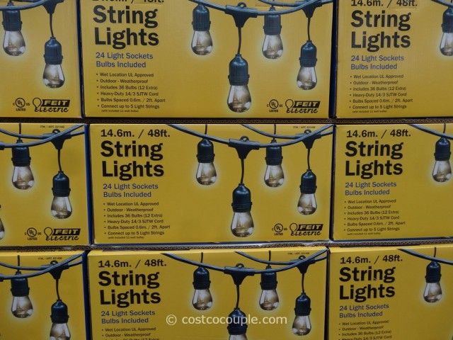 Outdoor String Lights Costco