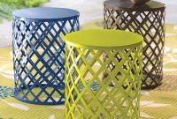 Metal Outdoor Side Table