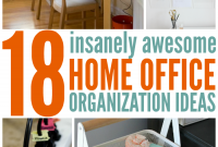 Home Office Organization Ideas