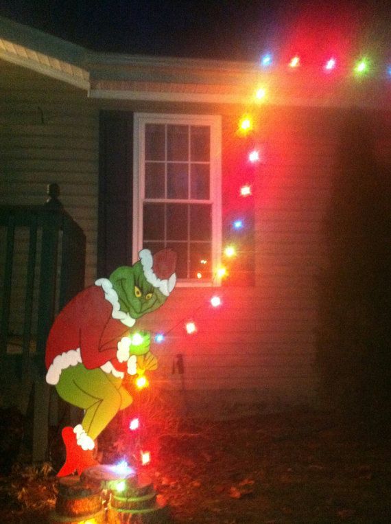 Grinch Outdoor Christmas Decorations