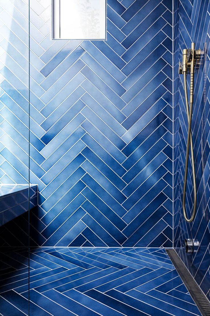 Blue Bathroom Tiles