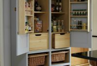 Kitchen Pantry Storage Cabinet