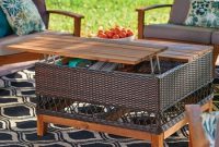 Outdoor Coffee Table With Storage