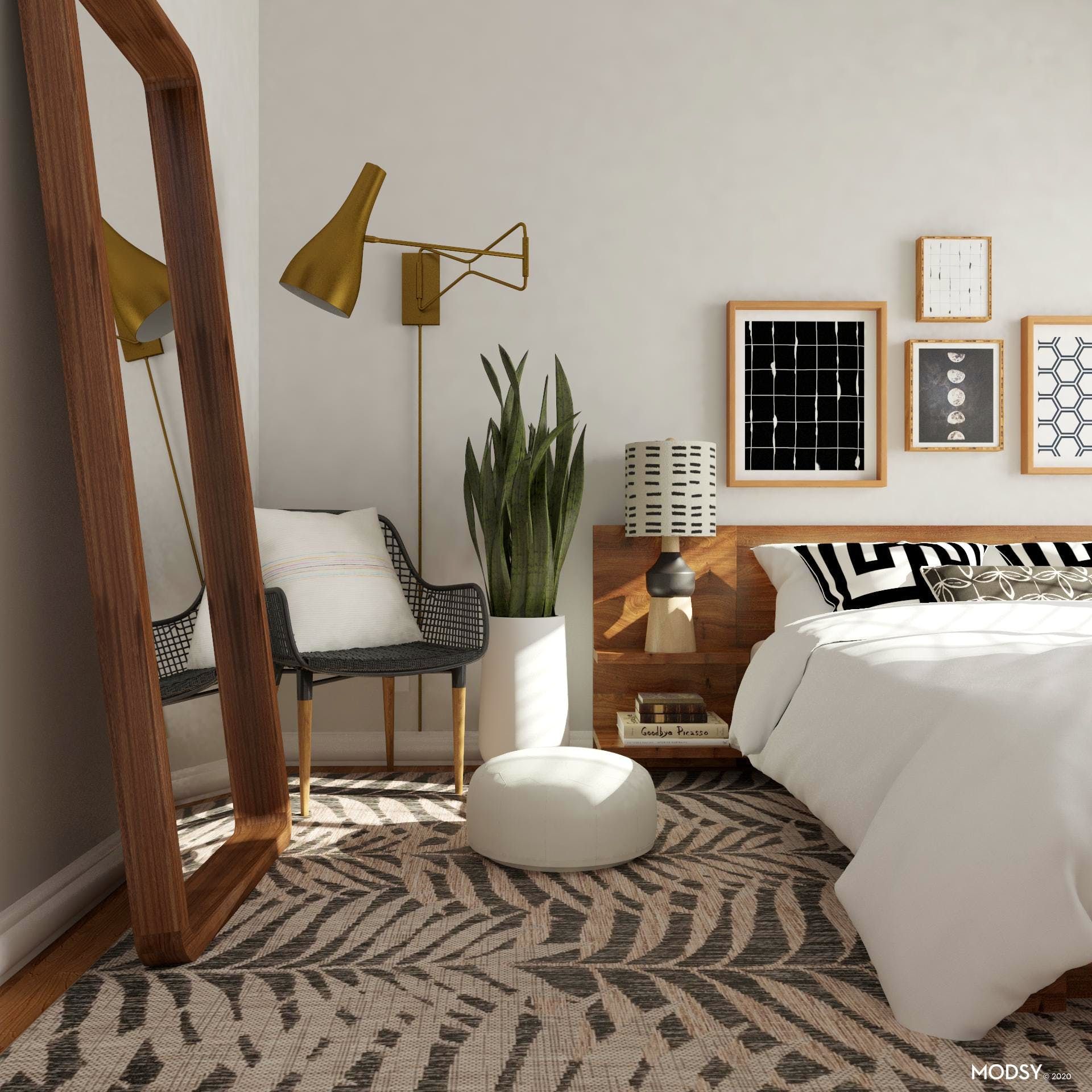 Mid Century Modern Bedroom