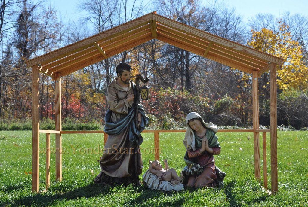 Large Outdoor Nativity Set