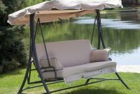 Outdoor Swing With Canopy