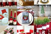 DIY Christmas Tabletop Decorations