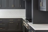 Dark Grey Kitchen Cabinets