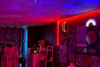 Neon Aesthetic Bedroom